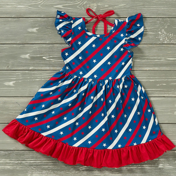 Stars + Stripes - Girl Dress