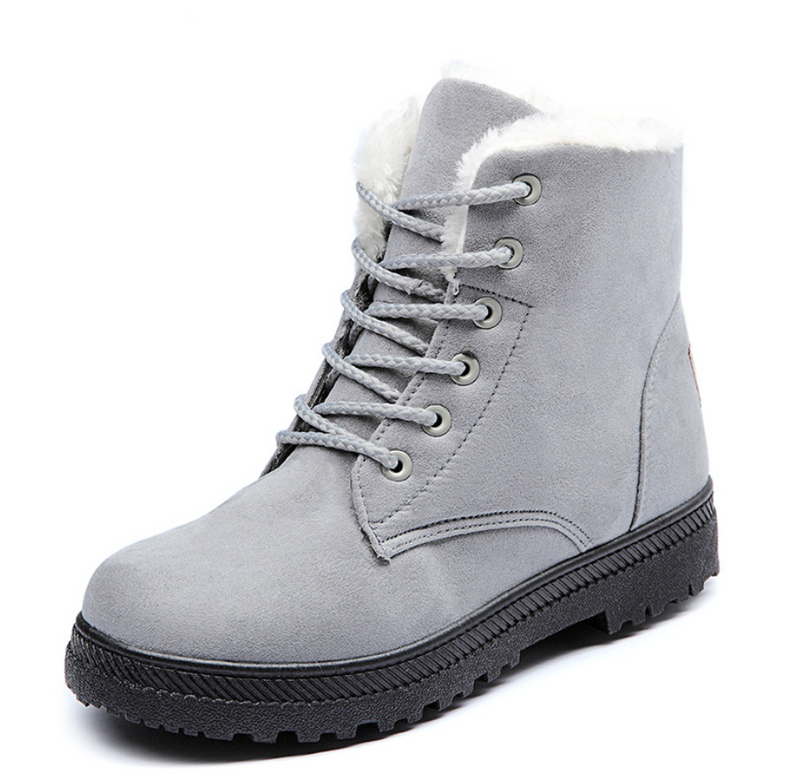 Women Snow Boots With Large Size Casual Cotton Shoes