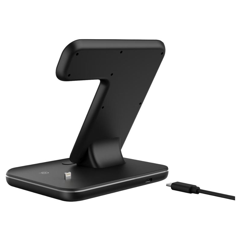 Compatible Mobile Phone Watch Earphone Wireless Charger 3 In 1 Wireless Charger Stand