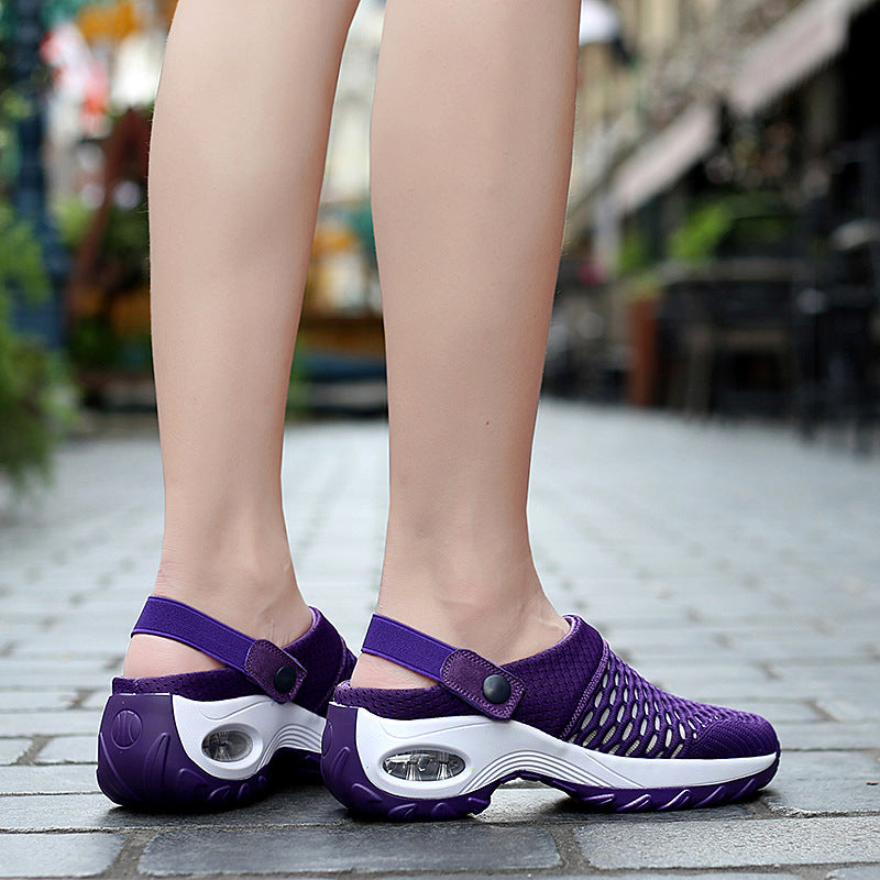 Shoes Mesh Casual Air Cushion Sandals And Slippers