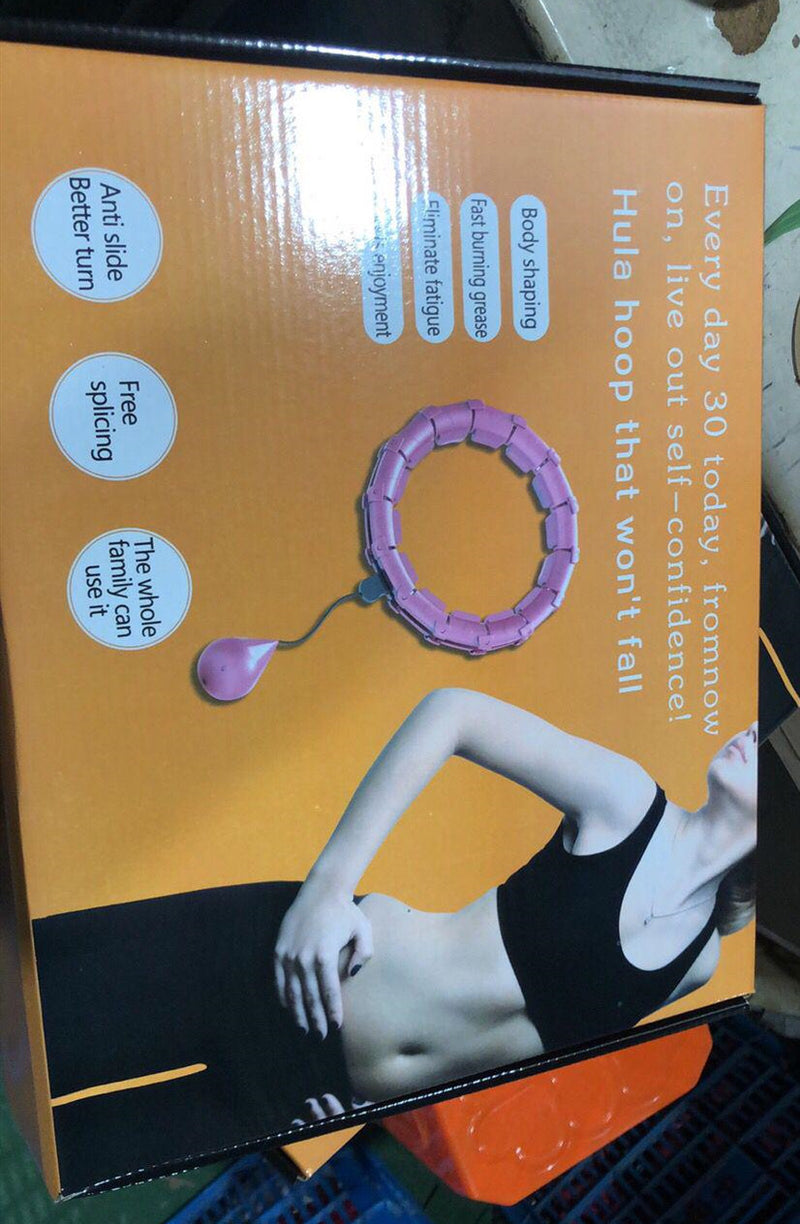Adjustable Thin Waist Exercise Gym Hoop for Home Training